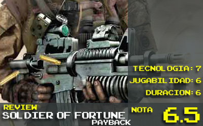 Soldier of Fortune Nota: 6.5