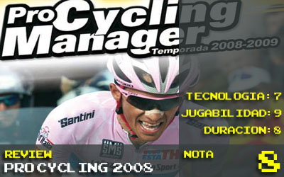 Nota Pro Cycling 2008: 8