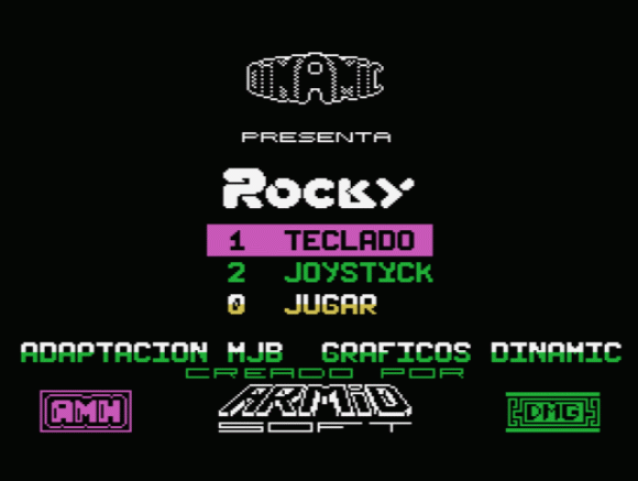 Rocky Dinamic MSX